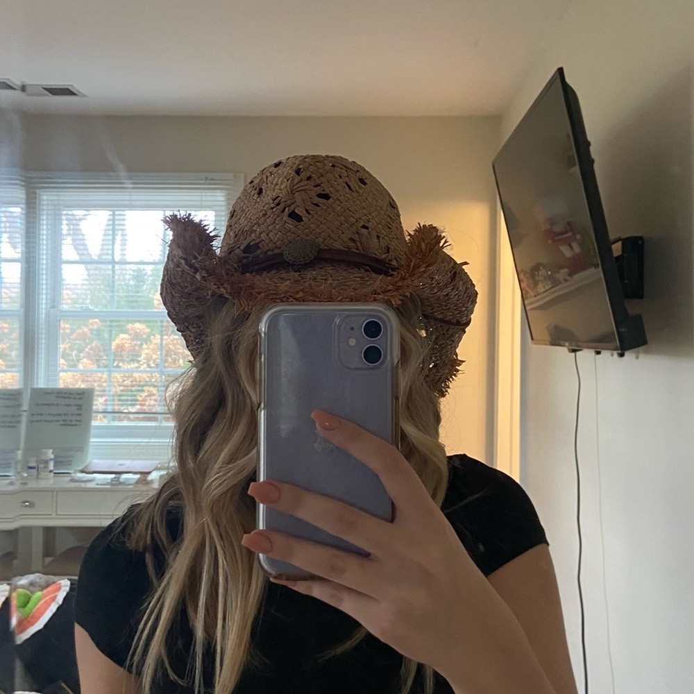 Ladies woven raffia hat by Outback Trading Company